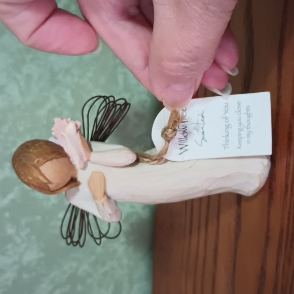 Willow Tree Vintage 2004 Thinking of You Sea Shell Angel Figurine Ornament NWT - Picture 6 of 7